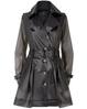 TRIBECA -  Trench Coat  Ash Black