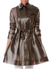 TRIBECA - Trench Coat  Chocolate